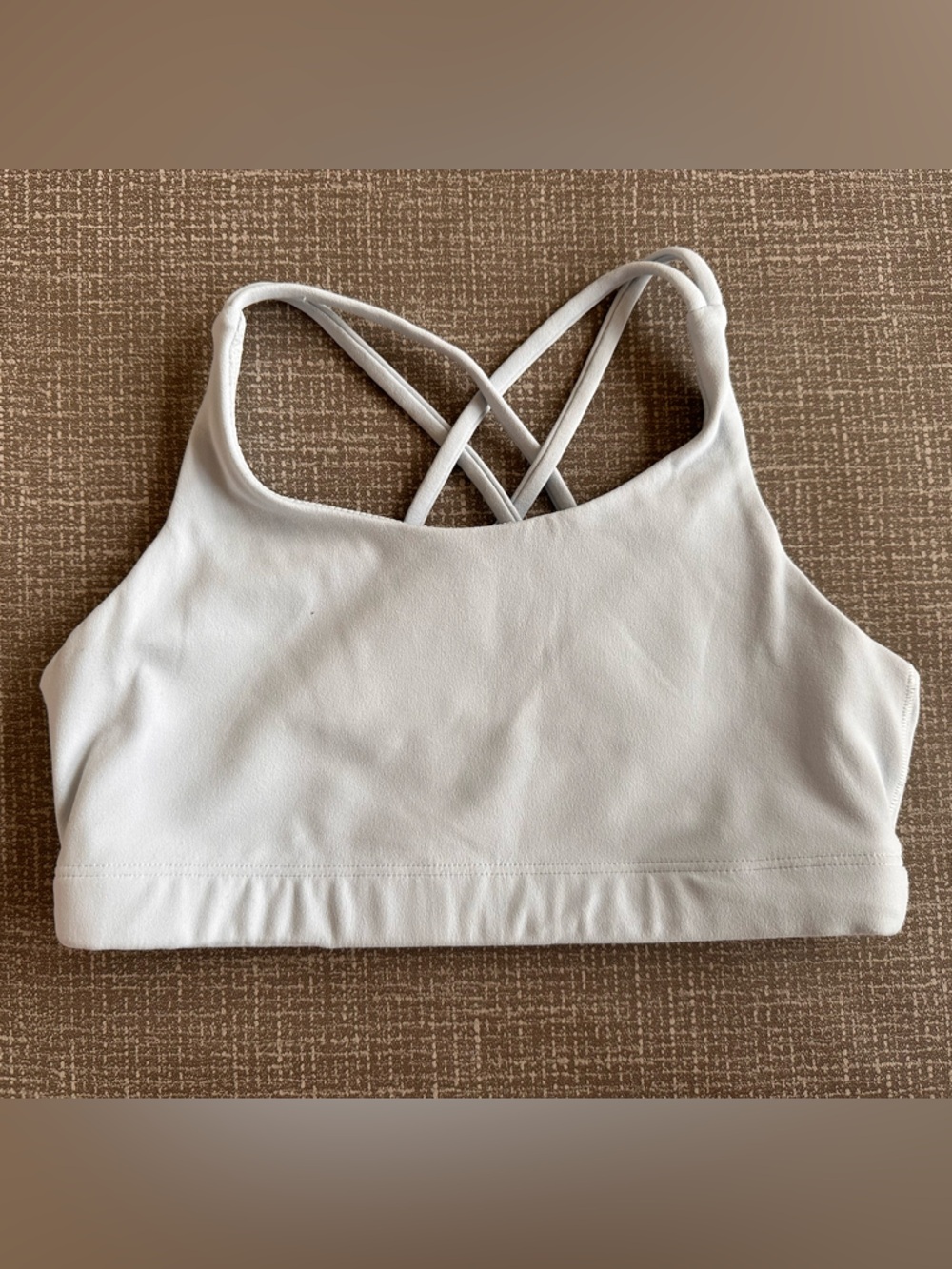 Athleta Girl Light Blue Active Top - XL/14 missing bra pads